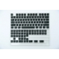 Olivia / Blackish Green 104+17 Semi-transparent ABS Doubleshot Full Keycaps Set for Cherry MX Mechanical Gaming Keyboard